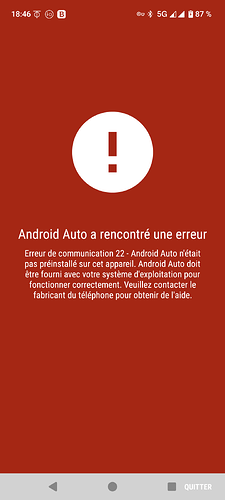 Android error